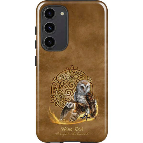 Brigid Ashwood Owl Celtic Knot Galaxy S23 Plus Pro Case
