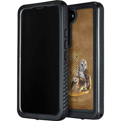 Brigid Ashwood Owl Celtic Knot Galaxy S23 Plus Waterproof Case