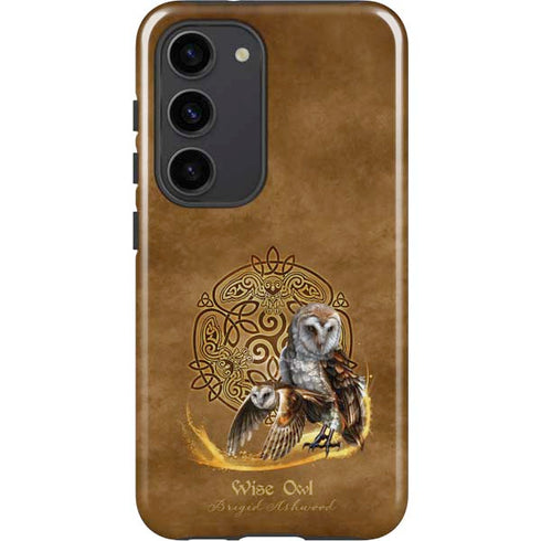 Brigid Ashwood Owl Celtic Knot Galaxy S23 Pro Case