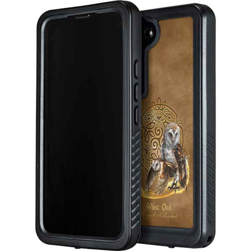 Brigid Ashwood Owl Celtic Knot Galaxy S23 Waterproof Case