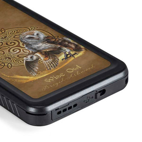 Brigid Ashwood Owl Celtic Knot Galaxy S23 Waterproof Case