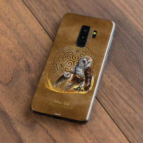 Brigid Ashwood Owl Celtic Knot Galaxy S9 Plus Skin