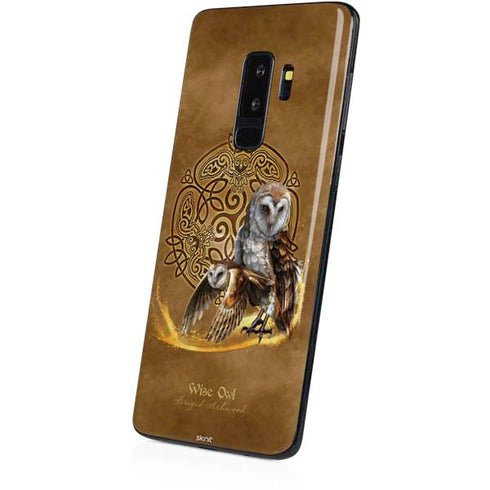 Brigid Ashwood Owl Celtic Knot Galaxy S9 Plus Skin