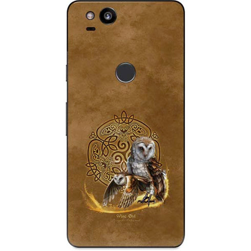 Brigid Ashwood Owl Celtic Knot Google Pixel 2 Skin