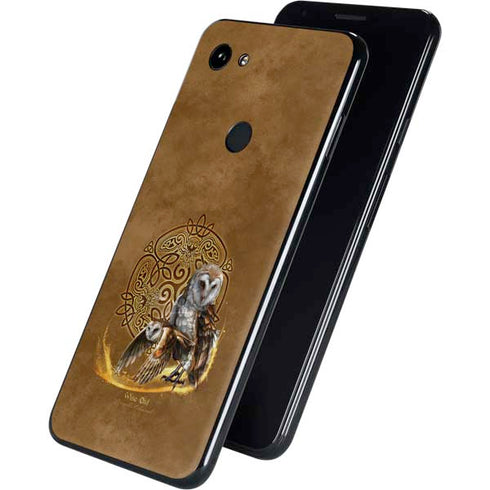 Brigid Ashwood Owl Celtic Knot Google Pixel 3a Skin