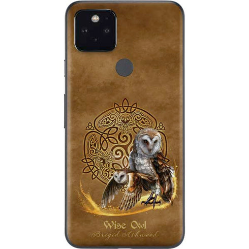 Brigid Ashwood Owl Celtic Knot Google Pixel 5 Skin