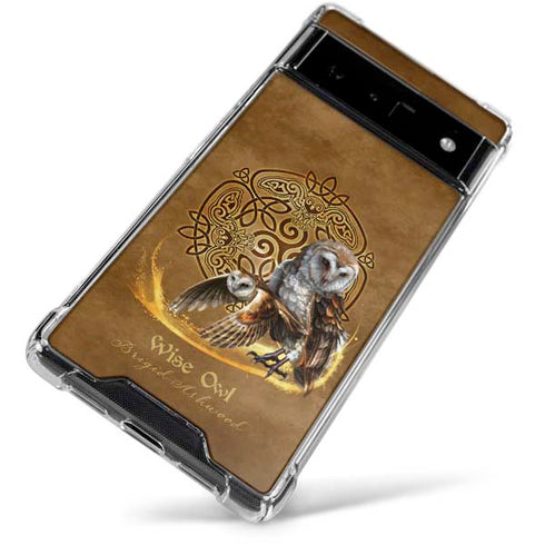 Brigid Ashwood Owl Celtic Knot Google Pixel 6 Clear Case