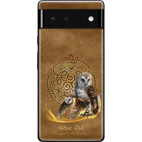 Brigid Ashwood Owl Celtic Knot Google Pixel 6 Skin