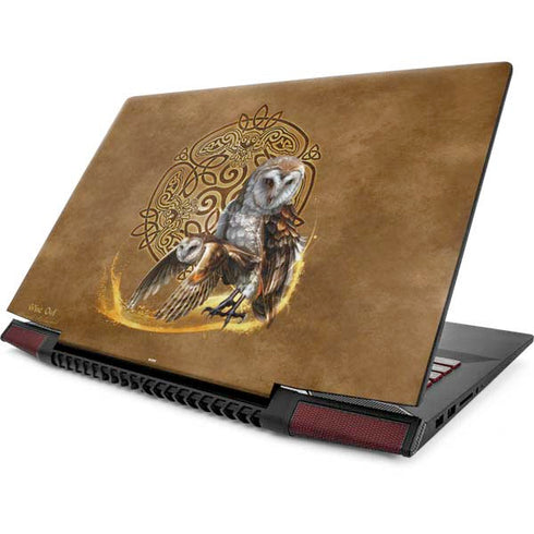 Brigid Ashwood Owl Celtic Knot Lenovo IdeaPad Skin