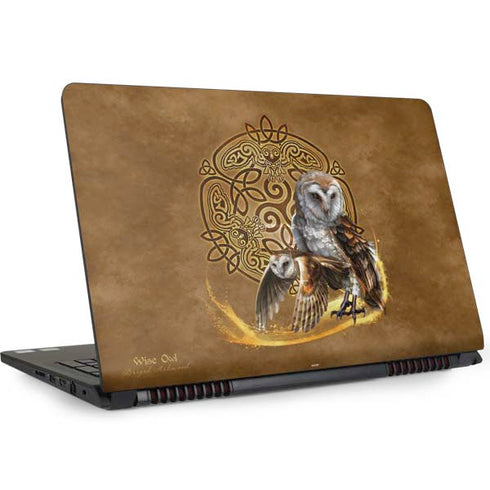 Brigid Ashwood Owl Celtic Knot Dell Inspiron Skin