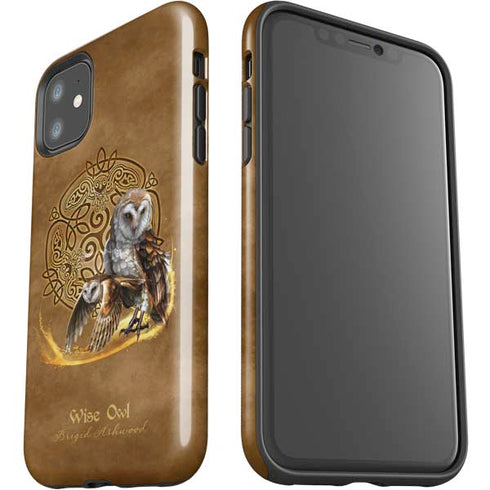 Brigid Ashwood Owl Celtic Knot iPhone 11 Impact Case