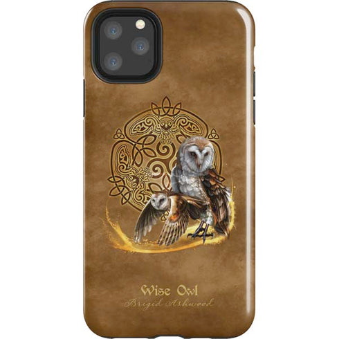 Brigid Ashwood Owl Celtic Knot iPhone 11 Pro Max Impact Case