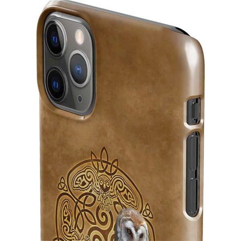 Brigid Ashwood Owl Celtic Knot iPhone 11 Pro Max Lite Case