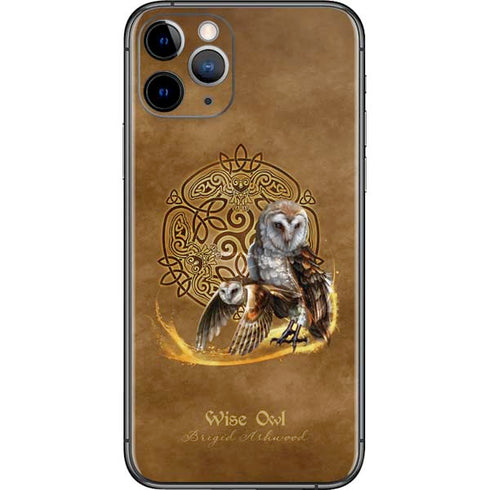 Brigid Ashwood Owl Celtic Knot iPhone 11 Pro Skin