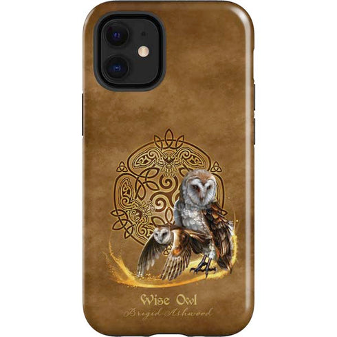 Brigid Ashwood Owl Celtic Knot iPhone 12 Mini Impact Case