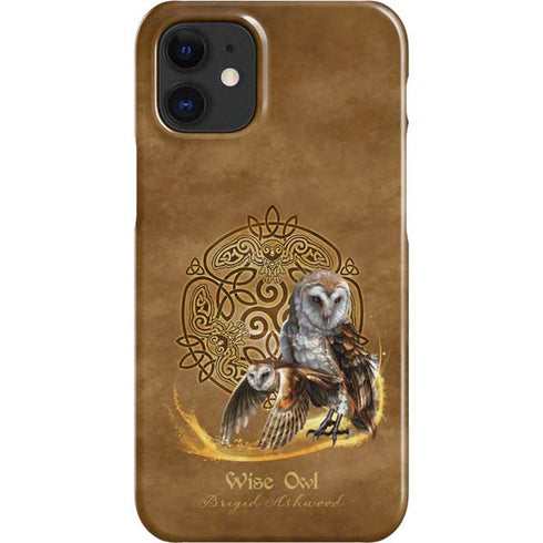 Brigid Ashwood Owl Celtic Knot iPhone 12 Mini Lite Case