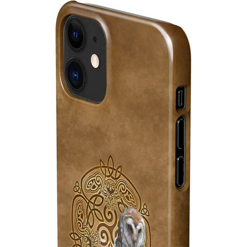 Brigid Ashwood Owl Celtic Knot iPhone 12 Mini Lite Case