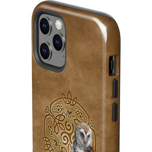 Brigid Ashwood Owl Celtic Knot iPhone 12 Pro Max Impact Case