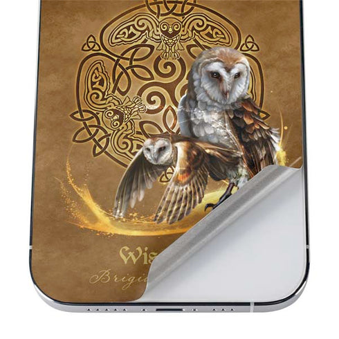 Brigid Ashwood Owl Celtic Knot iPhone 12 Pro Max Skin
