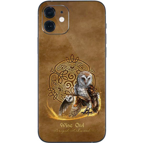 Brigid Ashwood Owl Celtic Knot iPhone 12 Skin
