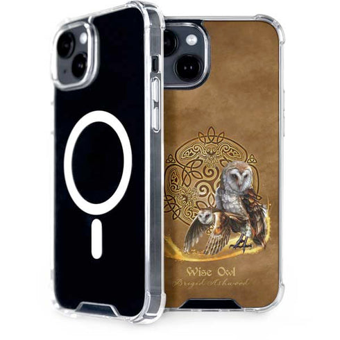 Brigid Ashwood Owl Celtic Knot iPhone 13 MagSafe Case