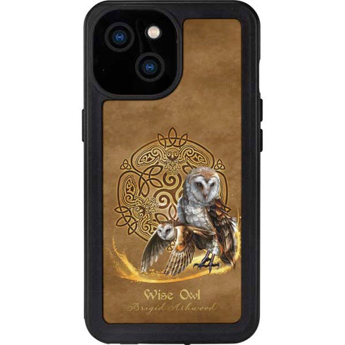 Brigid Ashwood Owl Celtic Knot iPhone 13 Mini Waterproof Case