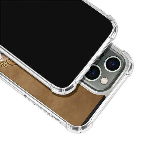 Brigid Ashwood Owl Celtic Knot iPhone 13 Pro Clear Case