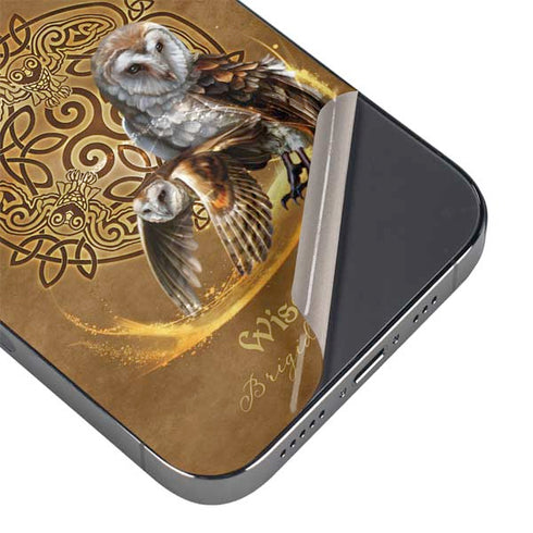 Brigid Ashwood Owl Celtic Knot iPhone 14 Pro Max Skin