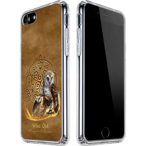Brigid Ashwood Owl Celtic Knot iPhone SE (2nd & 3rd Gen) Clear Case