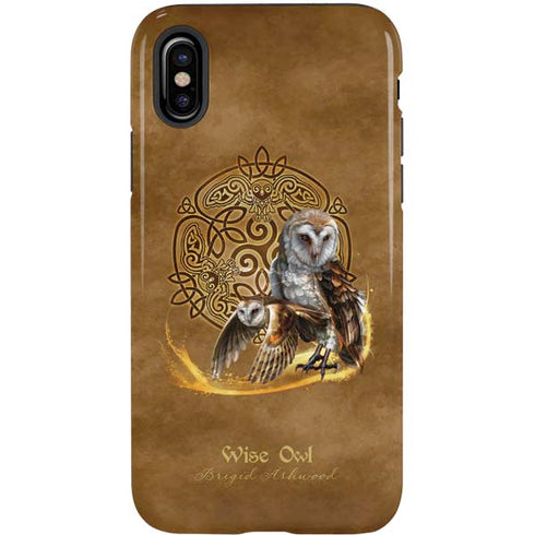 Brigid Ashwood Owl Celtic Knot iPhone X Pro Case