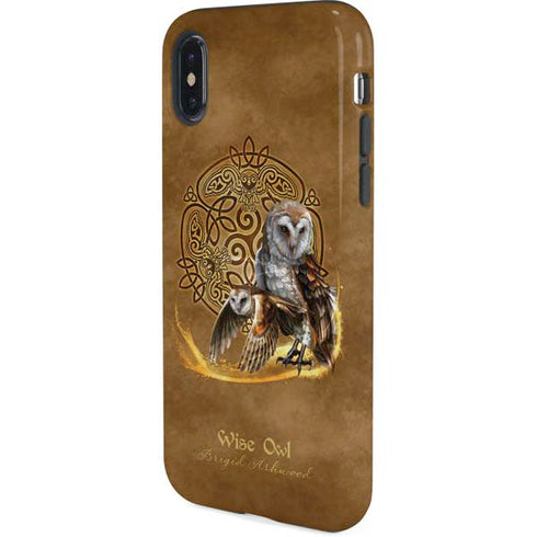 Brigid Ashwood Owl Celtic Knot iPhone X Pro Case