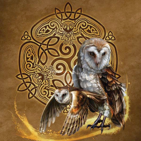 Brigid Ashwood Owl Celtic Knot iPhone X Skin