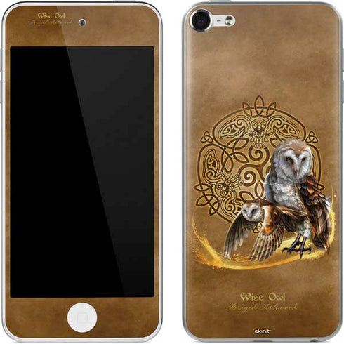 Brigid Ashwood Owl Celtic Knot Apple iPod Skin