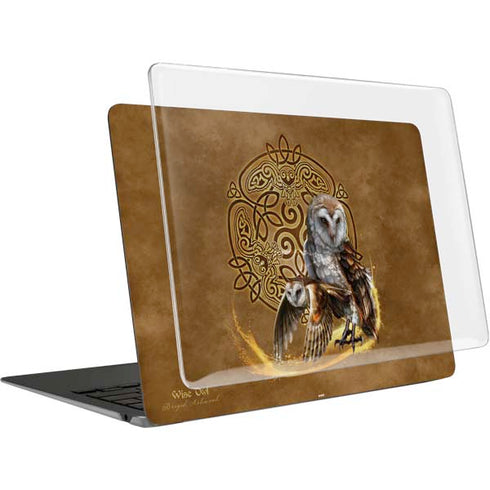 Owl Celtic Knot by Brigid Ashwood MacBook Air 13in M1 (2021) Case plus Skin