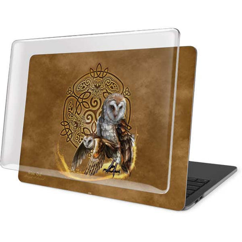 Brigid Ashwood Owl Celtic Knot MacBook Pro 16in (2019-20) Case plus Skin