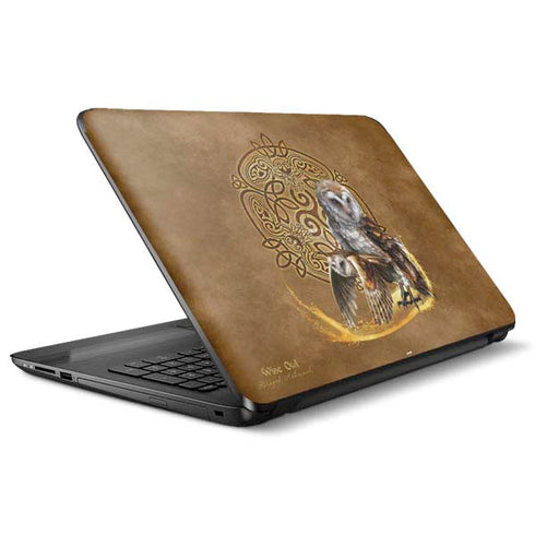 Brigid Ashwood Owl Celtic Knot HP Notebook Skin