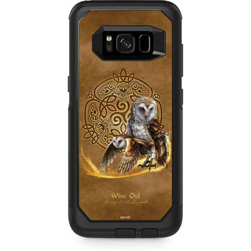 Brigid Ashwood Owl Celtic Knot Otterbox Commuter Galaxy Skin