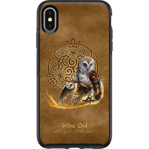 Brigid Ashwood Owl Celtic Knot Otterbox Symmetry iPhone Skin