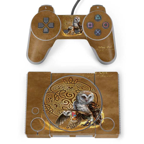 Brigid Ashwood Owl Celtic Knot PlayStation Classic Bundle Skin