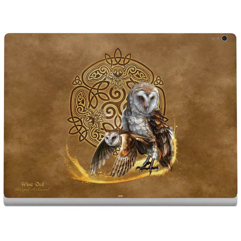 Brigid Ashwood Owl Celtic Knot Surface Book 2 15in Skin