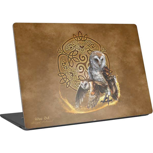 Brigid Ashwood Owl Celtic Knot Surface Laptop 4 15in Skin