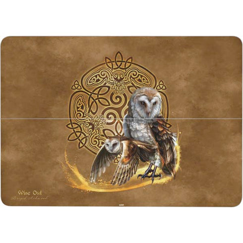 Brigid Ashwood Owl Celtic Knot Surface Laptop Studio Skin