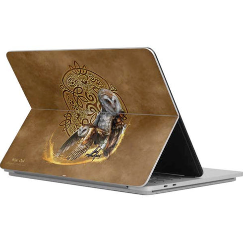 Brigid Ashwood Owl Celtic Knot Surface Laptop Studio Skin