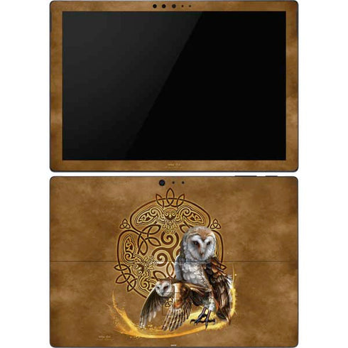 Brigid Ashwood Owl Celtic Knot Surface Pro 6 Skin