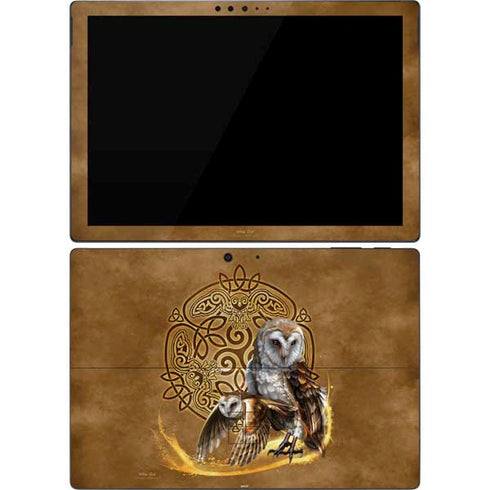 Brigid Ashwood Owl Celtic Knot Surface Pro 7 Skin