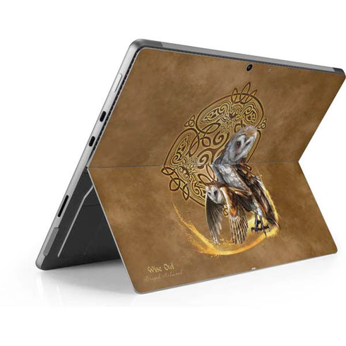 Brigid Ashwood Owl Celtic Knot Surface Pro 9 Skin