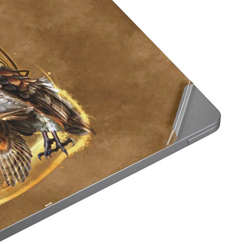 Brigid Ashwood Owl Celtic Knot Universal Laptop 18in (14.6 x 10.6in) Skin