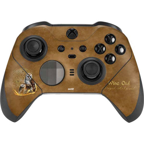 Brigid Ashwood Owl Celtic Knot Xbox Elite Wireless Controller Series 2 Skin
