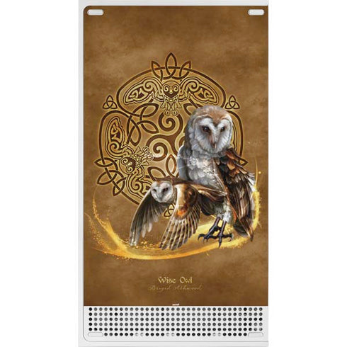Brigid Ashwood Owl Celtic Knot Xbox Series S Console Skin