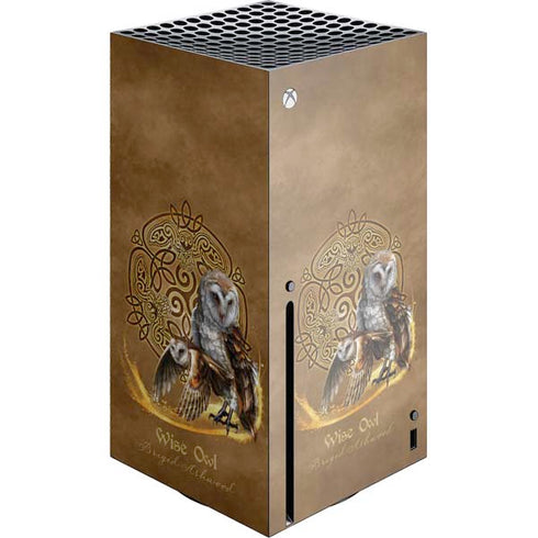Brigid Ashwood Owl Celtic Knot Xbox Series X Console Skin